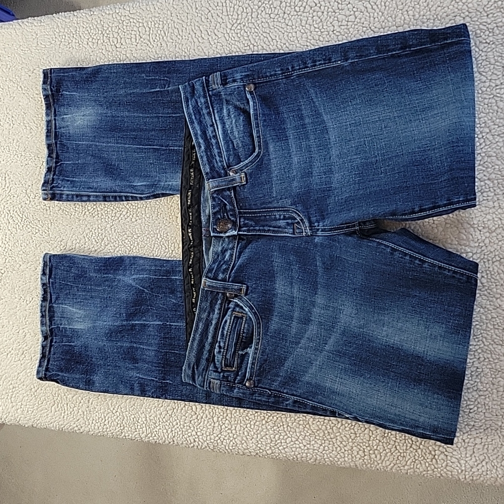 ReRock for Express Bootcut Distressed Jeans, Size 28